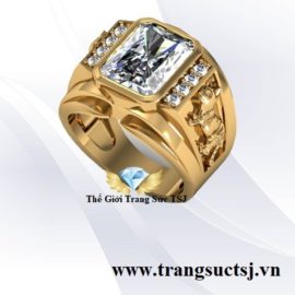 Nhẫn Nam Topaz Đẹp Trang Sức TSJ Quận 1