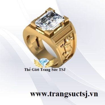 Nhẫn Nam Hình Con Mèo Hợp Tuổi