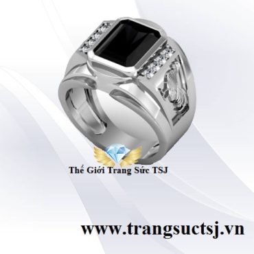 Nhẫn Bạc Nam Cao Cấp Hình Gà