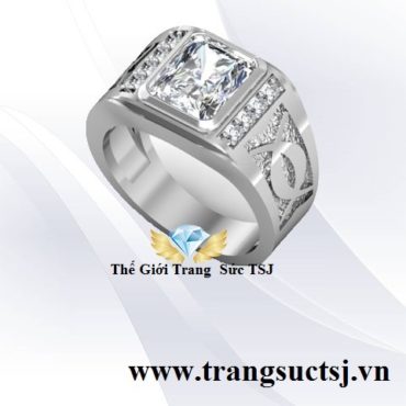 Nhẫn Bạc Nam Sang Trọng