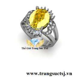 Nhẫn Bạc Nữ Thời Trang Mặt Đá