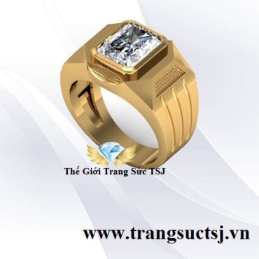 Nhẫn Nam Topaz Trắng Đẹp TPHCM