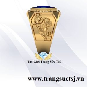 Nhẫn Tỳ Hưu Nam ĐeoTay Hợp Phong Thủy