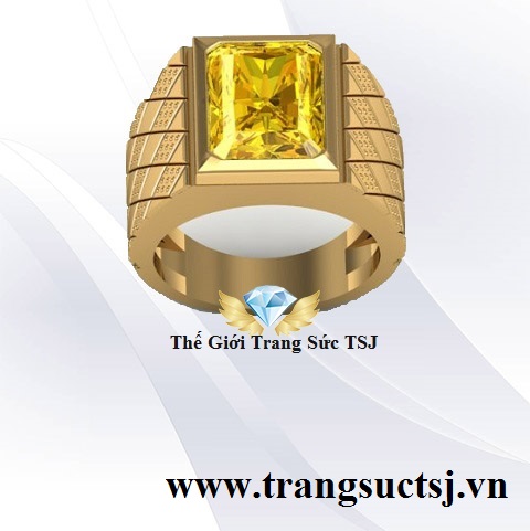 Mẫu Nhẫn Nam Vàng 18k Đẹp Nhất